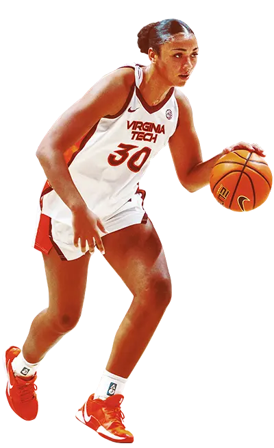 Basketball player shooting the ball